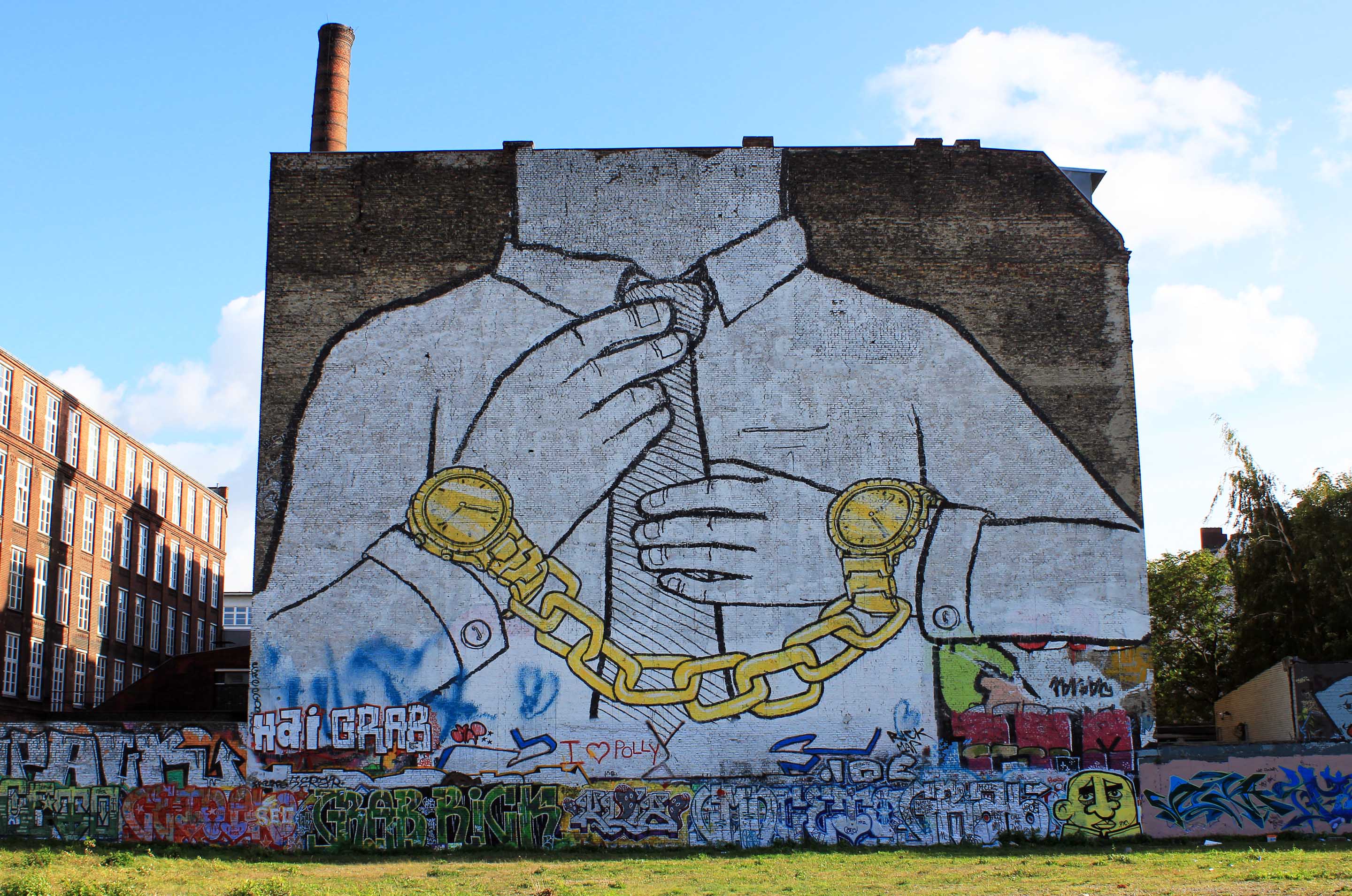 Blu. Street art - Berlino
